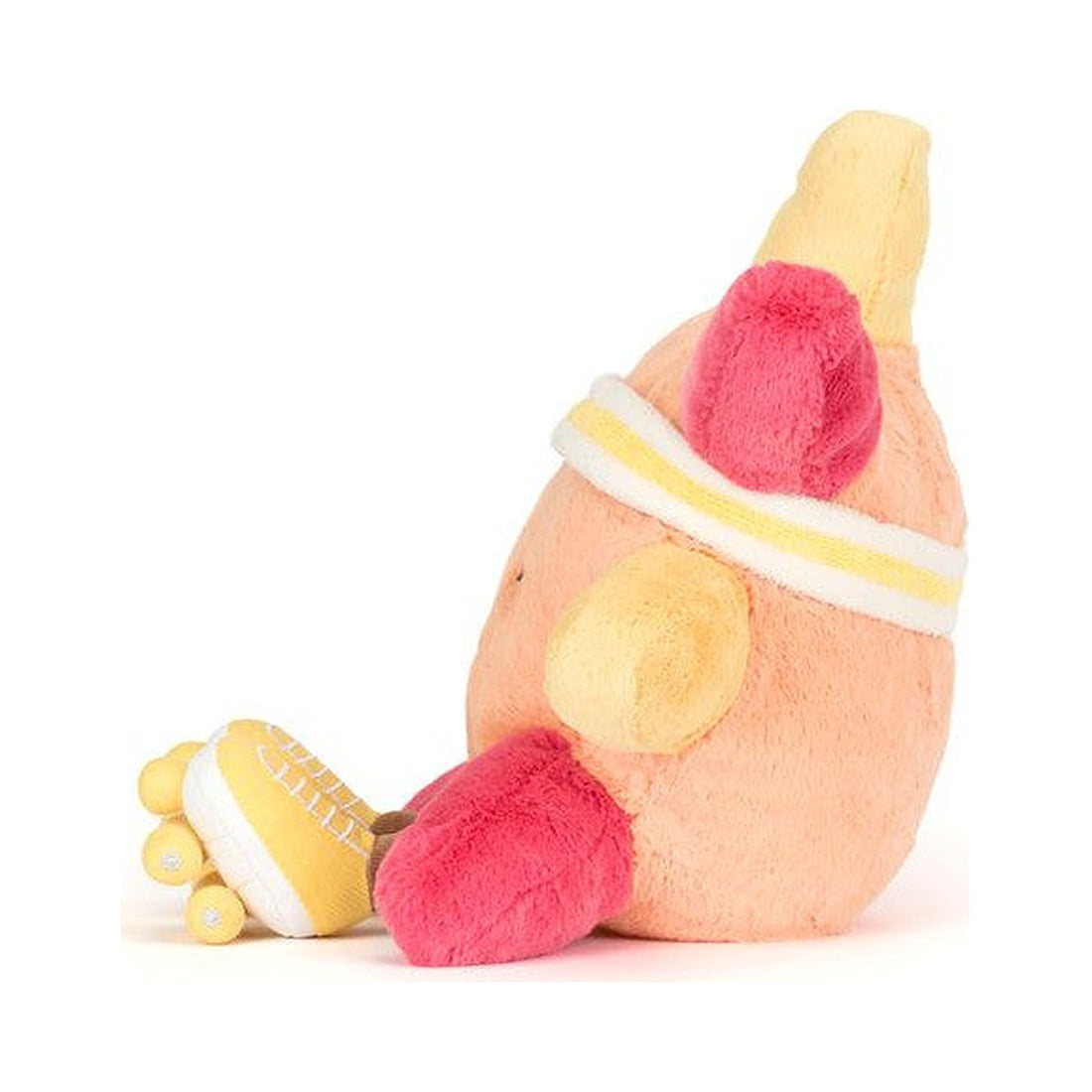 Maskotka Jellycat Amuseables – Słoneczko na Wrotkach 30 cm, widok z boku