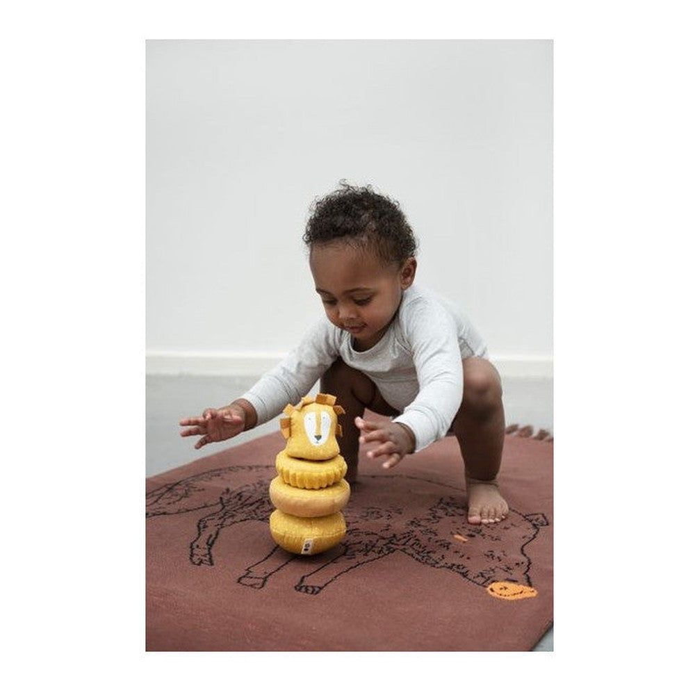 Wańka-wstańka piramida Lew Trixie – 25 × 18,5 cm – zdjęcie 2