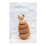 Wańka-wstańka piramida Lis Trixie – 25 × 18,5 cm – zdjęcie 2