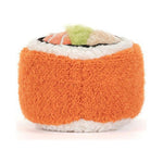 Maskotka Jellycat Amuseables – Sushi Californian Roll 9 cm, widok z tyłu