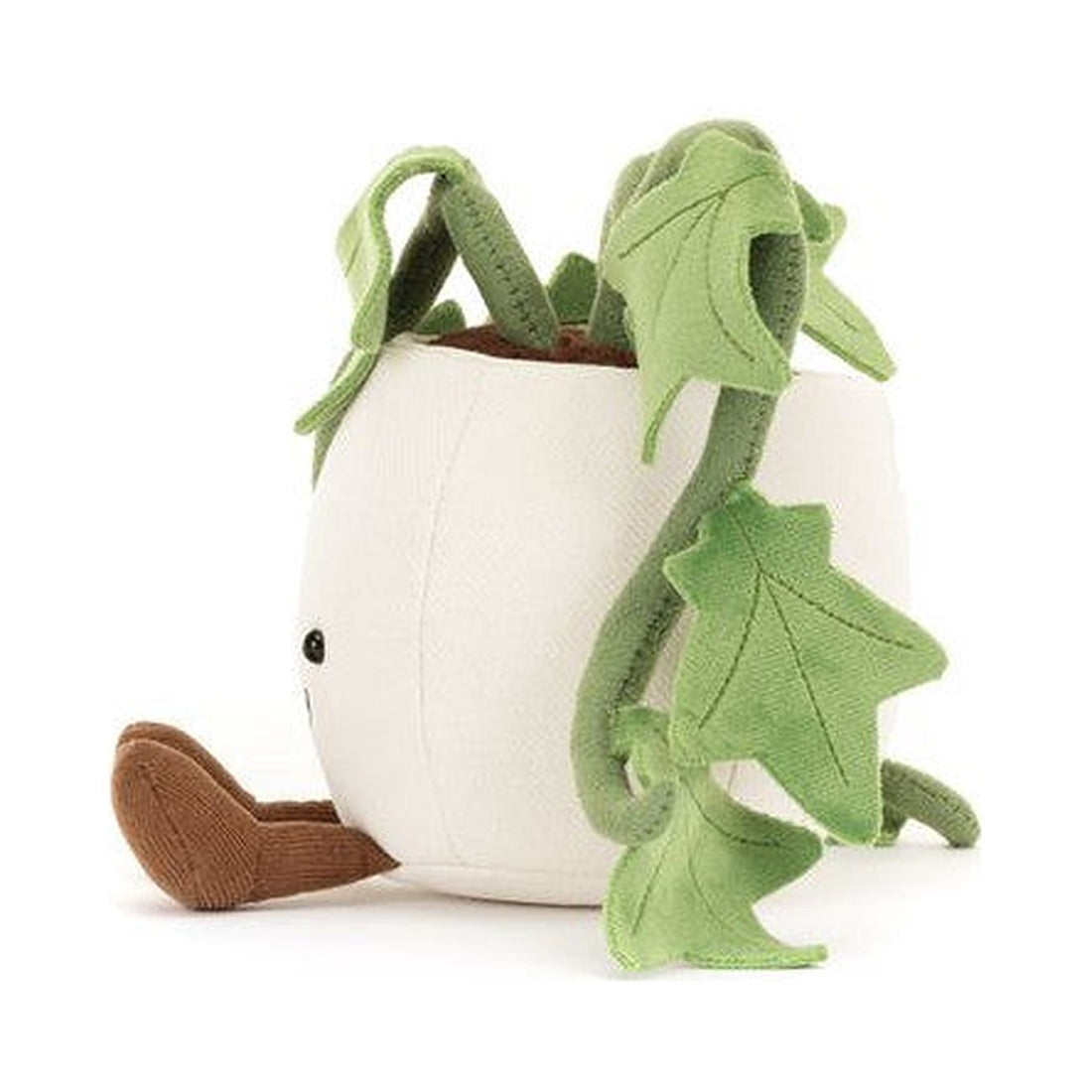 Maskotka Jellycat Amuseables – Bluszcz 16 cm, widok z boku