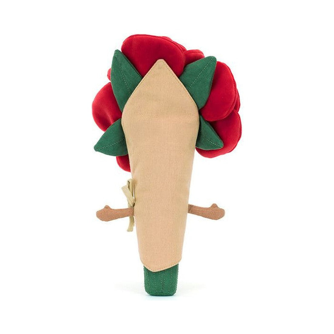 Maskotka Jellycat Amuseables – Bukiet Róż 30 cm, zbliżenie na płatki róż