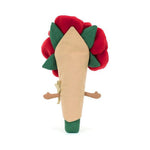 Maskotka Jellycat Amuseables – Bukiet Róż 30 cm, zbliżenie na płatki róż