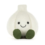 Maskotka Jellycat Amuseables – Czosnek 15 cm, widok z przodu