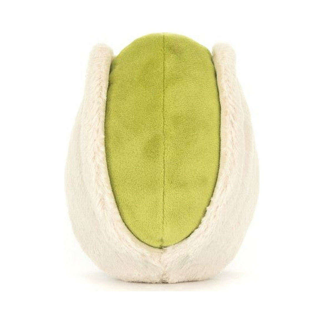 Maskotka Jellycat Amuseables – Pistacja 14 cm, widok z tyłu