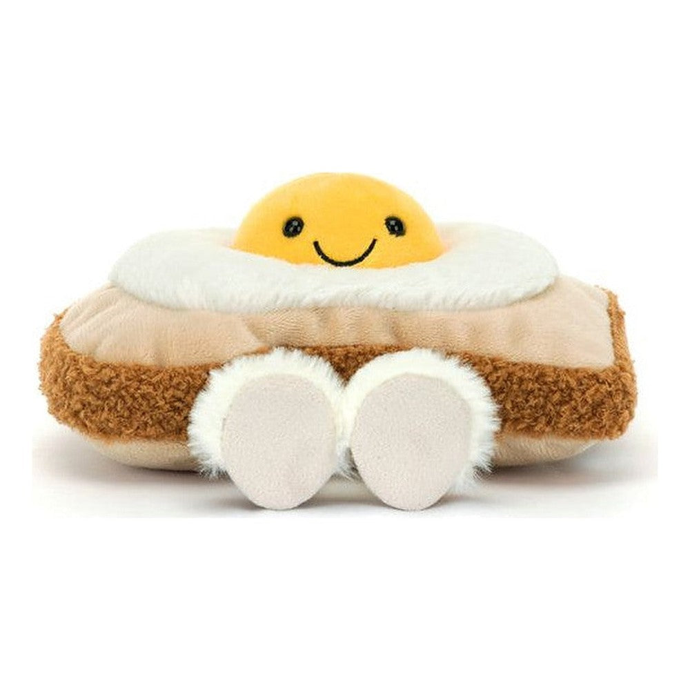 Maskotka Jellycat Amuseables – Jajko Sadzone na Toście 16 cm – zdjęcie 4