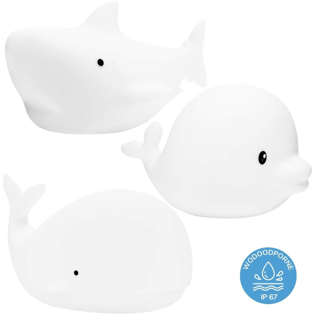 Lampki nocne Mini Morskie Rabbit & Friends – zestaw 3 szt.