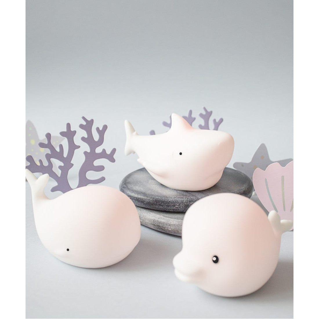 Lampki nocne Mini Morskie Rabbit & Friends – zestaw 3 szt. – zdjęcie 5