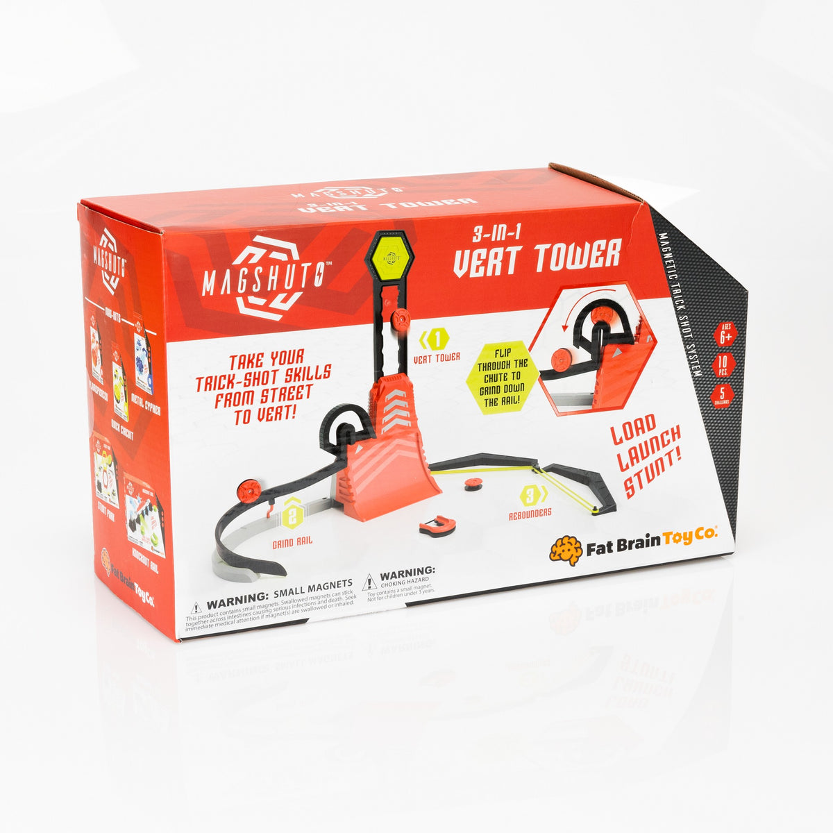 Wieża wyzwań MagShuto Fat Brain Toy Co. – Vert Tower – zdjęcie 4