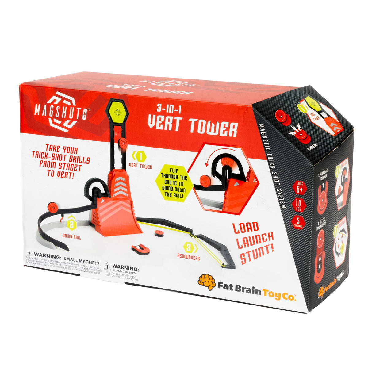 Wieża wyzwań MagShuto Fat Brain Toy Co. – Vert Tower – zdjęcie 5