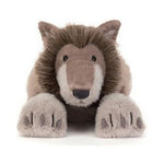 Maskotka Jellycat – Wilk Ulrich 40 cm, widok z przodu