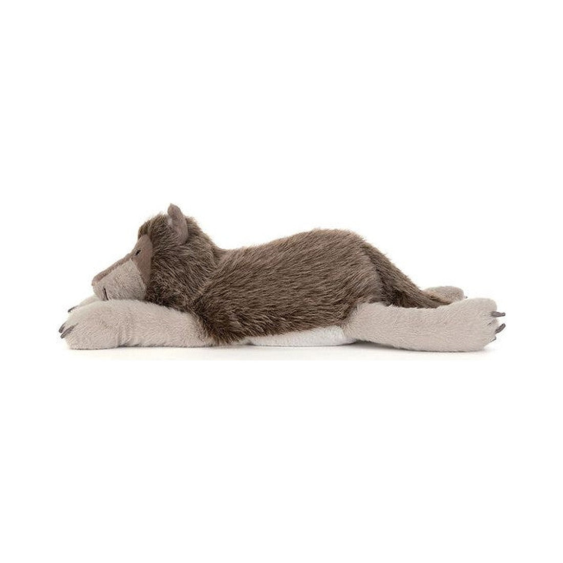 Maskotka Jellycat – Wilk Ulrich 40 cm, widok z boku