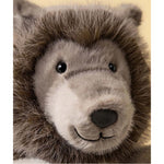 Maskotka Jellycat – Wilk Ulrich 40 cm, zbliżenie na pyszczek