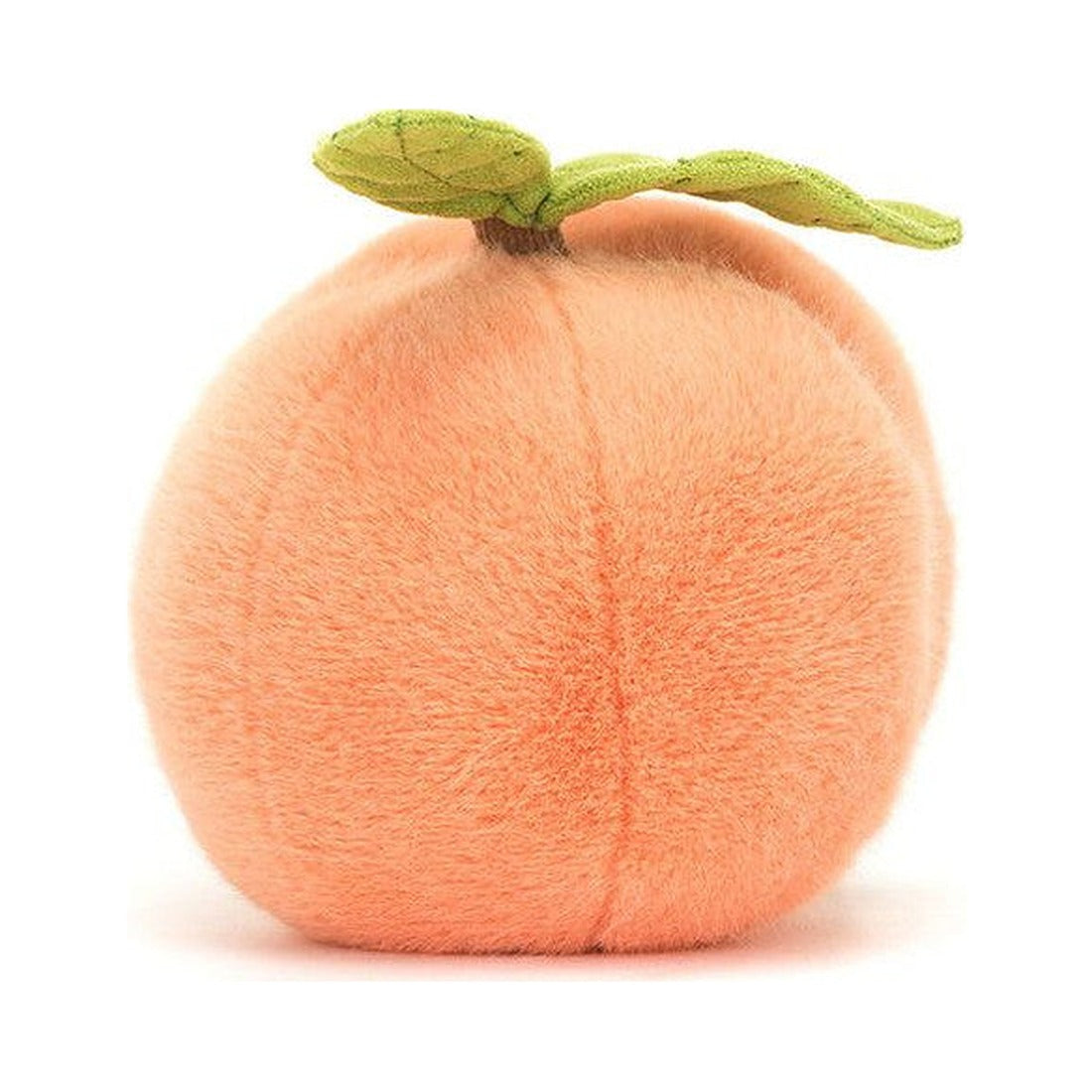 Pluszowa brzoskwinia Jellycat od tyłu