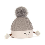 Maskotka Jellycat Amuseables – Czapka z Pomponem 26 cm