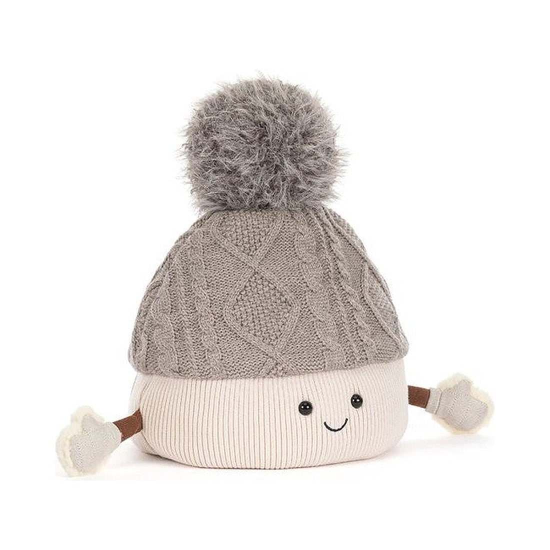 Maskotka Jellycat Amuseables – Czapka z Pomponem 26 cm
