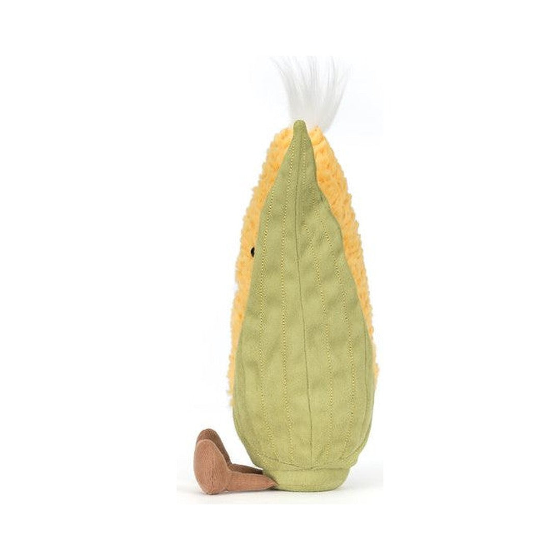 Maskotka Jellycat Amuseables – Kolba Kukurydzy 27 cm, widok z boku