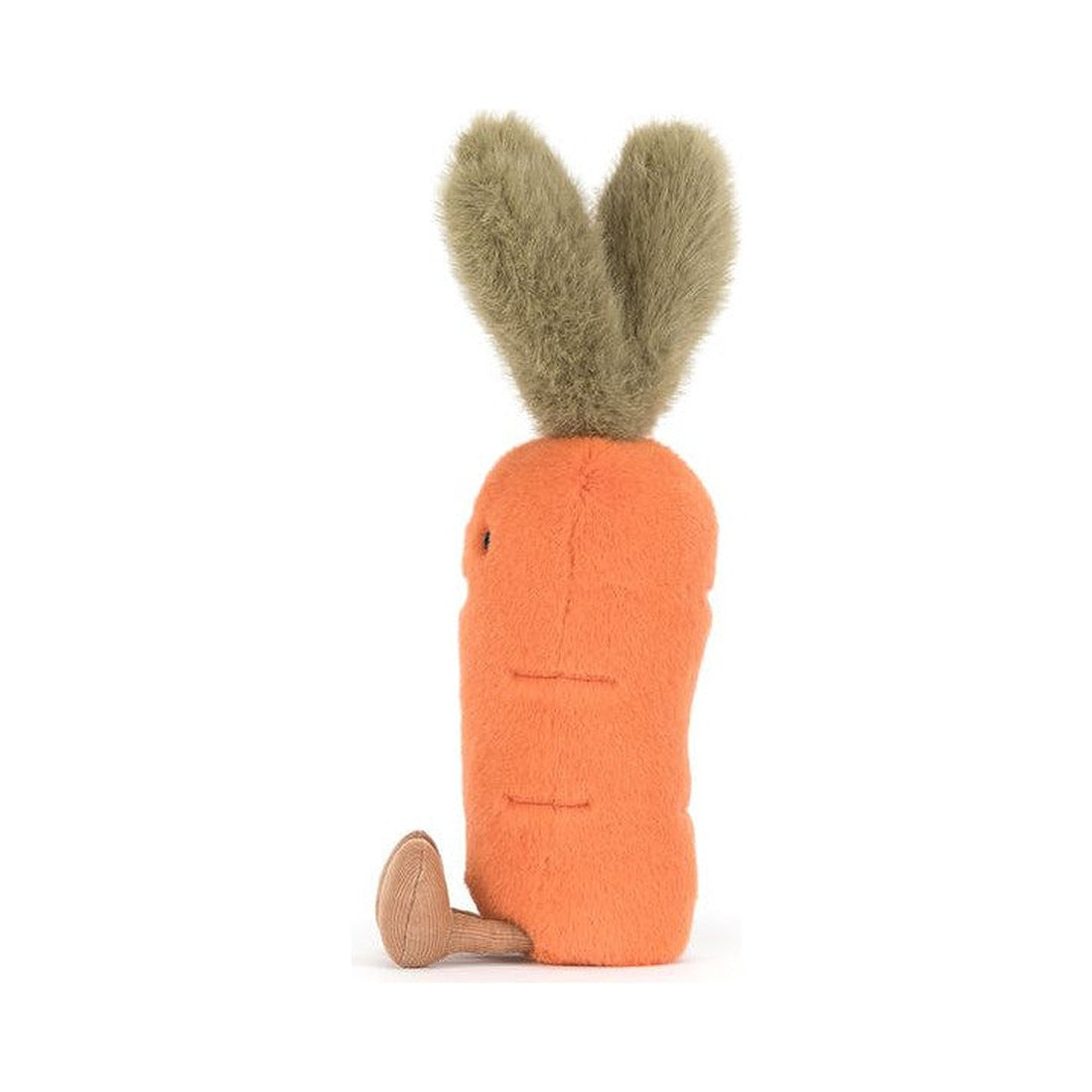 Maskotka Jellycat Amuseables – Marchewka 28 cm, widok z boku
