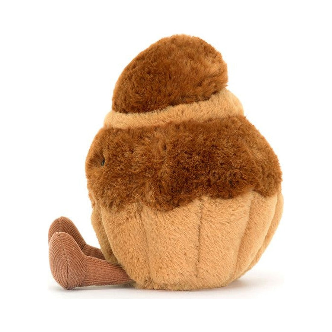 Maskotka Jellycat Amuseables – Brioche Brigitte 15 cm, widok z boku
