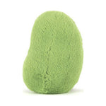 Maskotka Jellycat Amuseables – Zielona Fasola 13 cm, widok z tyłu