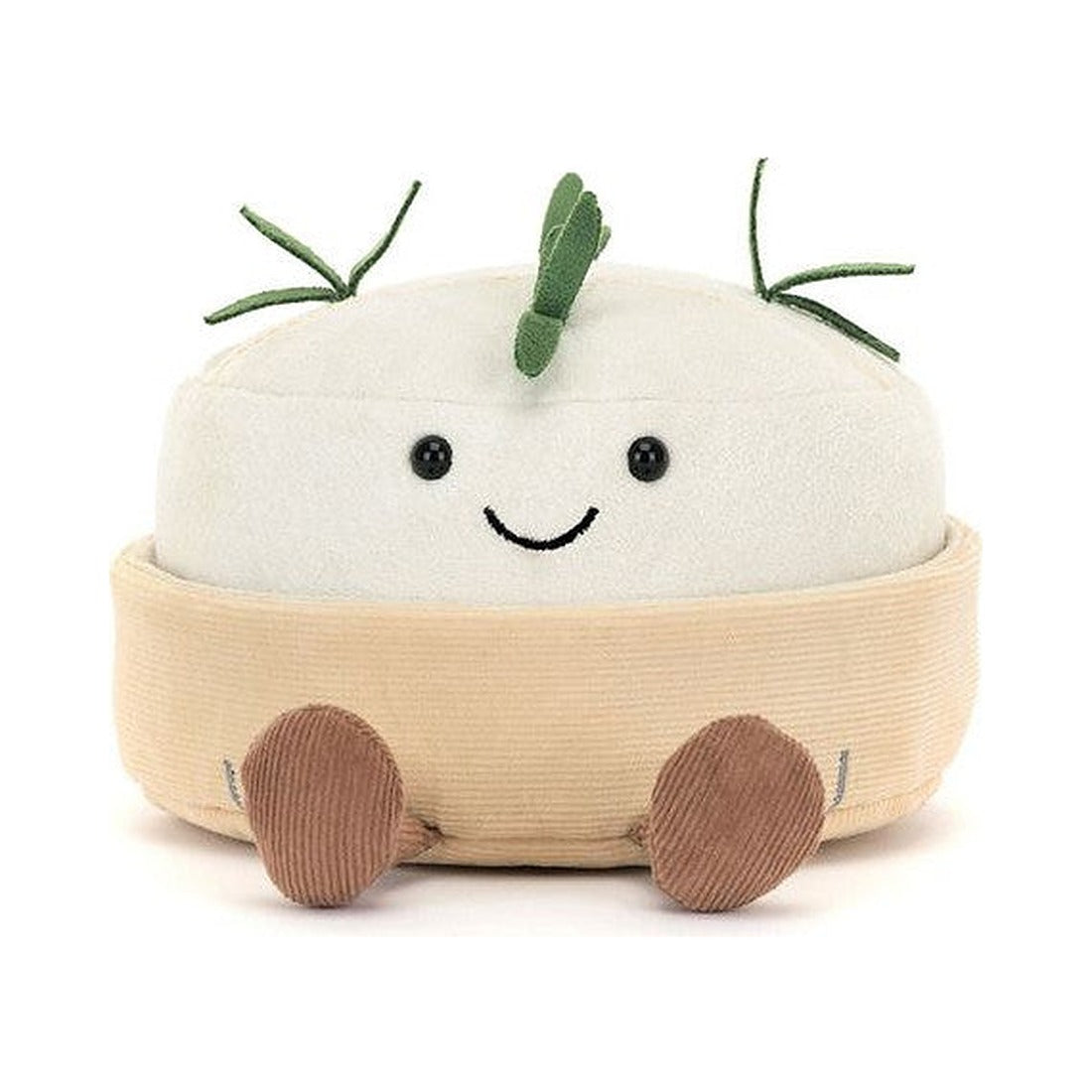 Maskotka Jellycat Amuseables – Camembert 13 cm, widok z przodu