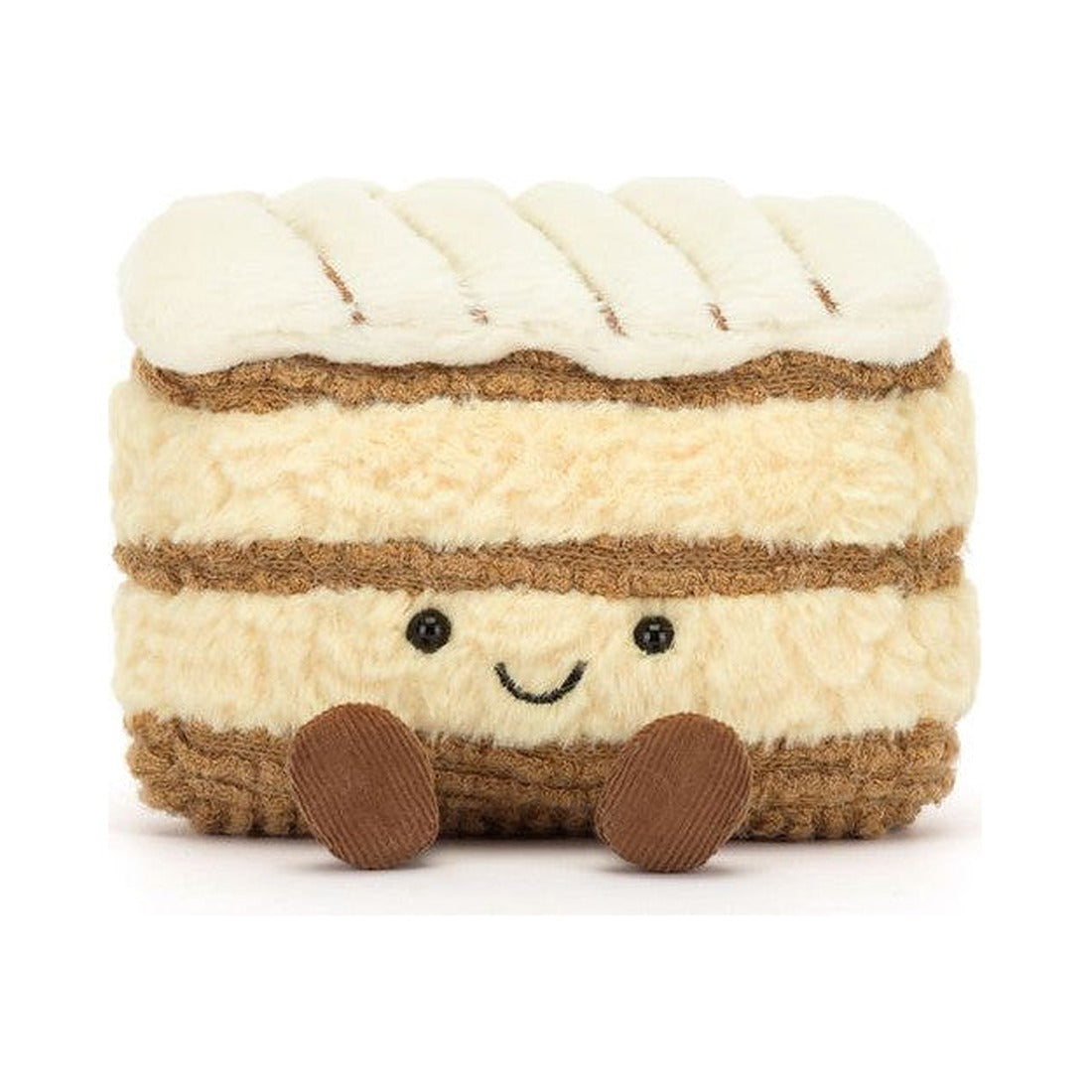 Maskotka Jellycat Amuseables – Napoleonka Milie 11 cm, widok z przodu