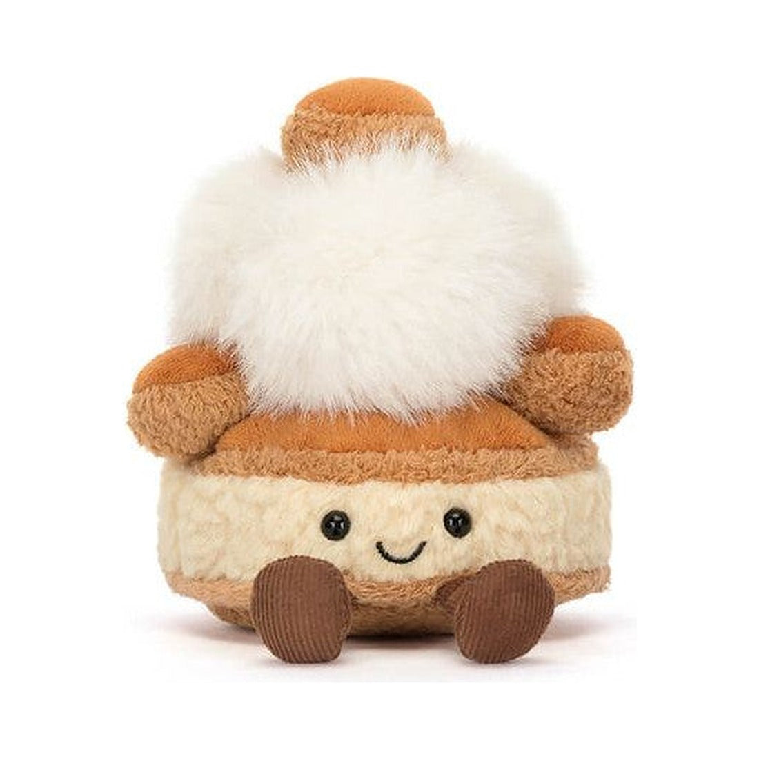 Maskotka Jellycat Amuseables – Deser Saint Honoré Mirielle 14 cm, widok z przodu