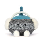 Maskotka Jellycat Amuseables – Kamień do Curlingu 24 cm, widok z przodu