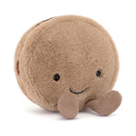 Maskotka Jellycat Amuseables – Makaronik Czekoladowy Mona 12 cm