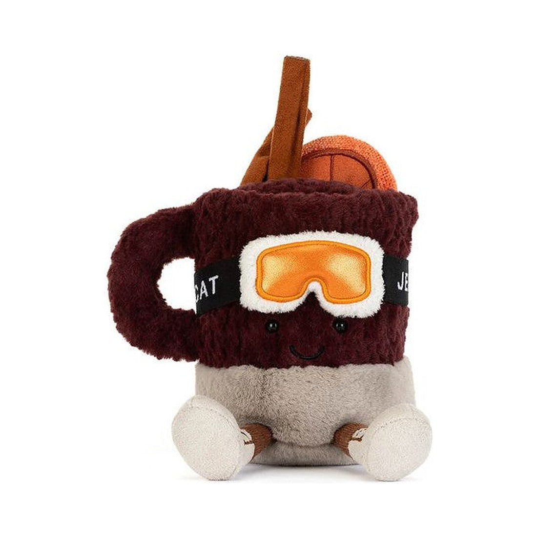 Maskotka Jellycat Amuseables – Napój Zimowy 17 cm, widok z przodu