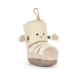 Maskotka Jellycat Amuseables – Śniegowiec 21 cm, widok 3/4 z przodu