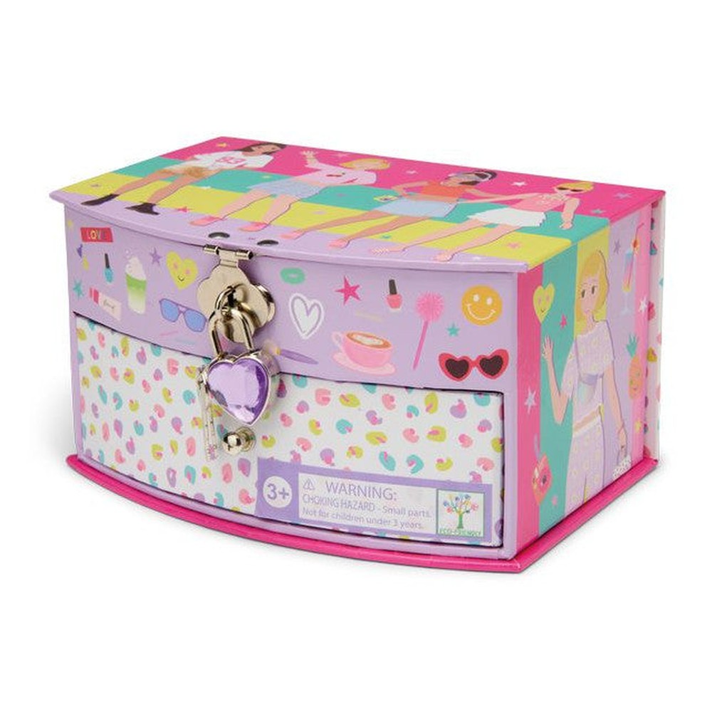 Zamykana szkatułka na biżuterię Fashion Friends Floss & Rock – FAB – zdjęcie 2