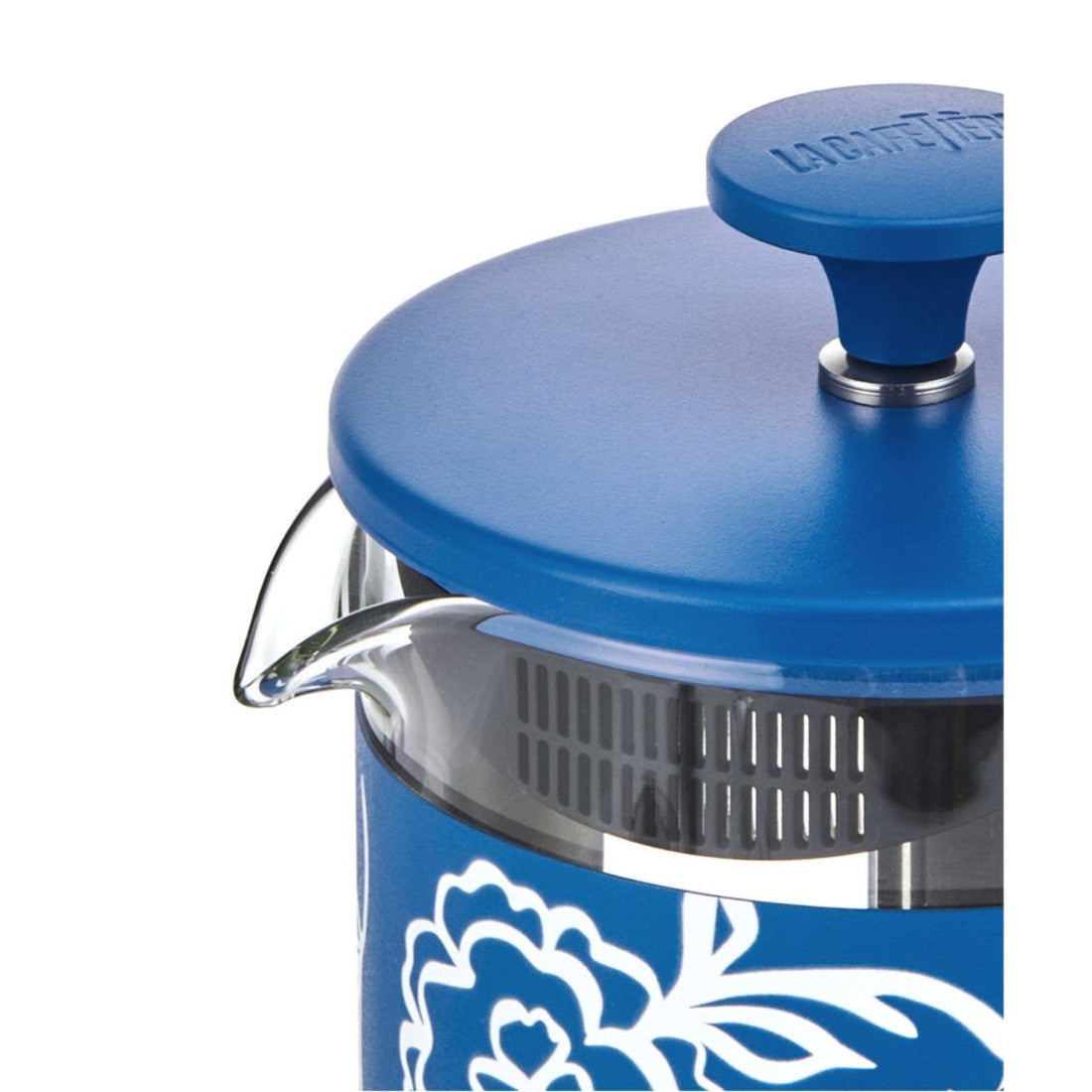 Zaparzacz do kawy French Press Pisa La Cafetière – Blu Fiorato, 8 filiżanek – zdjęcie 2