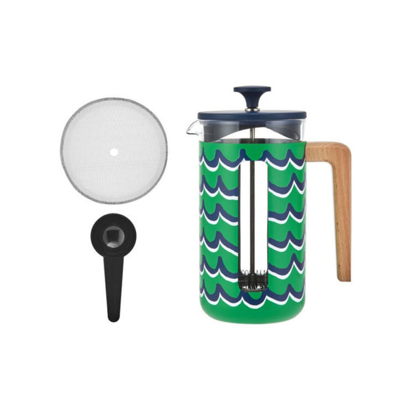 Zaparzacz do kawy French Press Pisa La Cafetière – Cyan Tides, 8 filiżanek