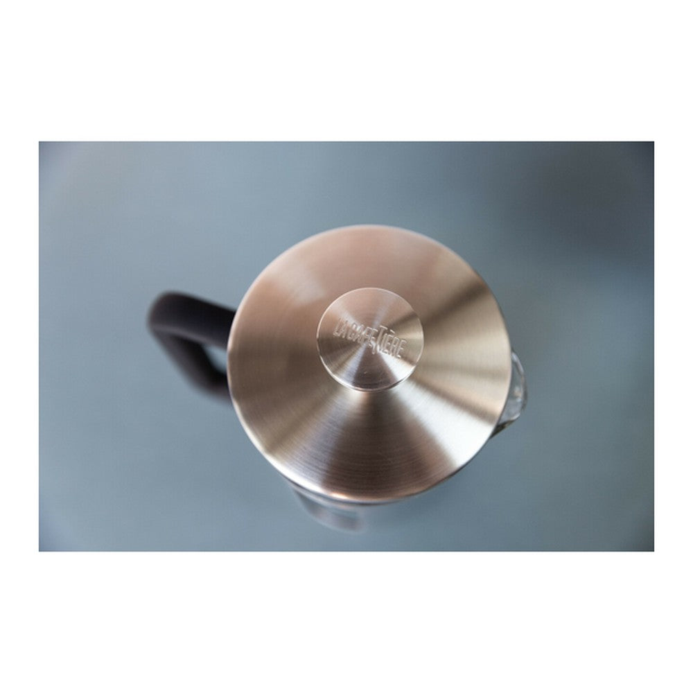 Zaparzacz do kawy French Press Pisa La Cafetière – srebrny, 1 l – zdjęcie 3