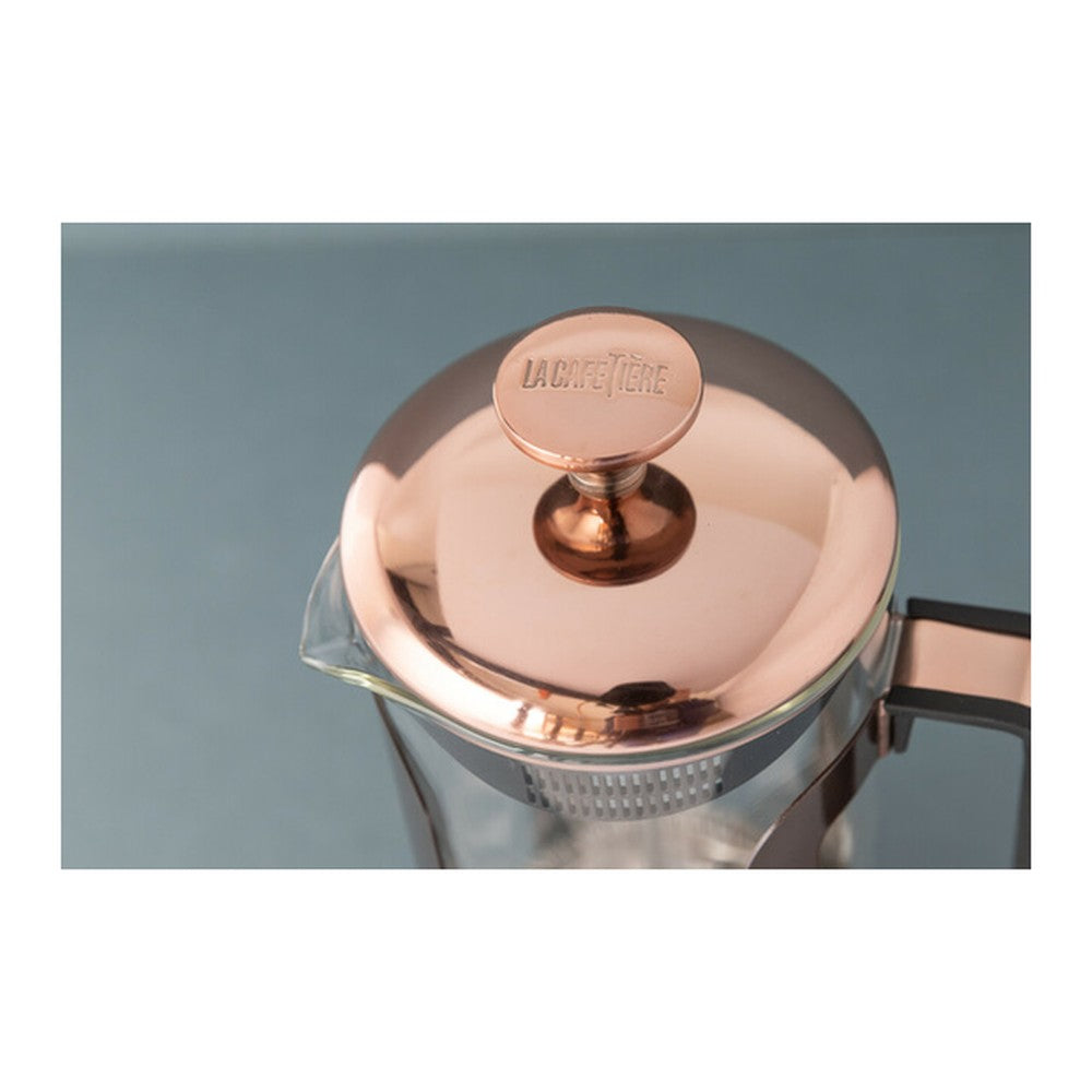 Zaparzacz do kawy French Press Roma La Cafetière – miedziany, 1 l – zdjęcie 2