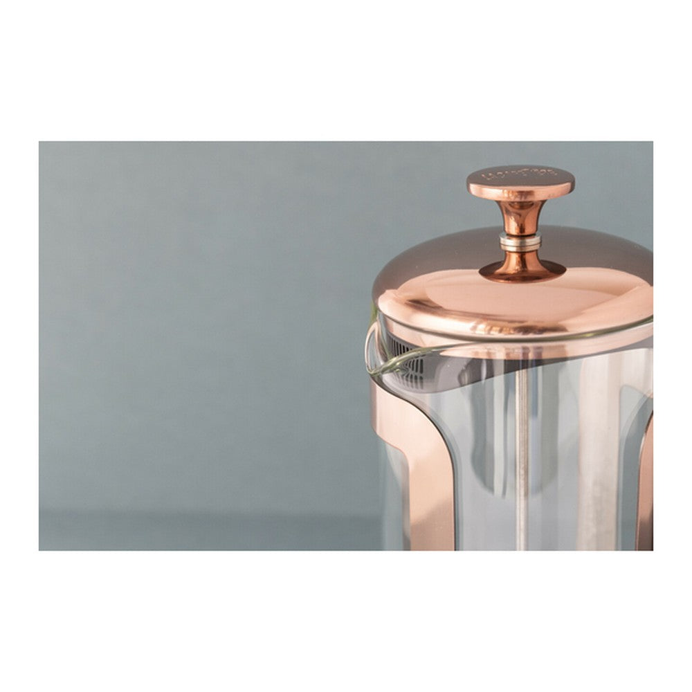 Zaparzacz do kawy French Press Roma La Cafetière – miedziany, 1 l – zdjęcie 4