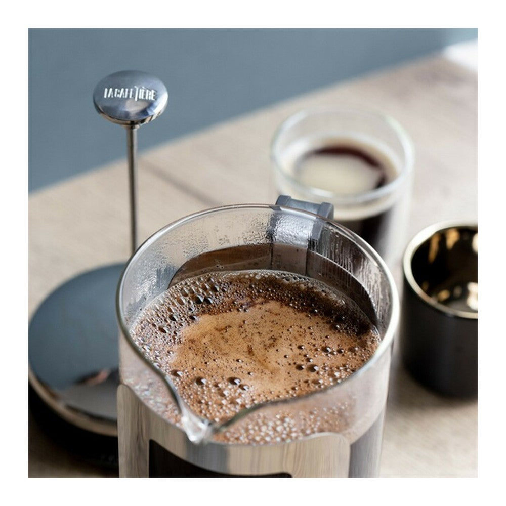 Zaparzacz do kawy French Press Roma La Cafetière – srebrny, 1,5 l – zdjęcie 4