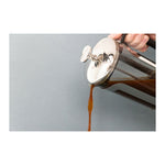 Zaparzacz do kawy French Press Roma La Cafetière – srebrny, 1 l – zdjęcie 4