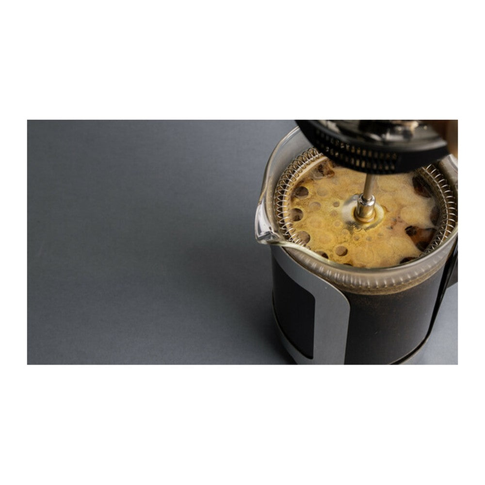 Zaparzacz do kawy French Press Roma La Cafetière – srebrny, 800 ml – zdjęcie 4