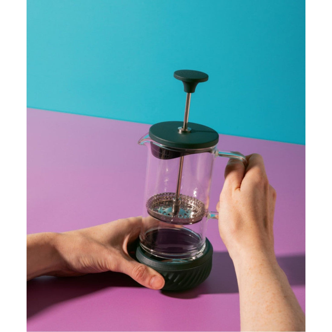 Zaparzacz do kawy French Press Zero La Cafetière – zielony 1 litr – zdjęcie 4