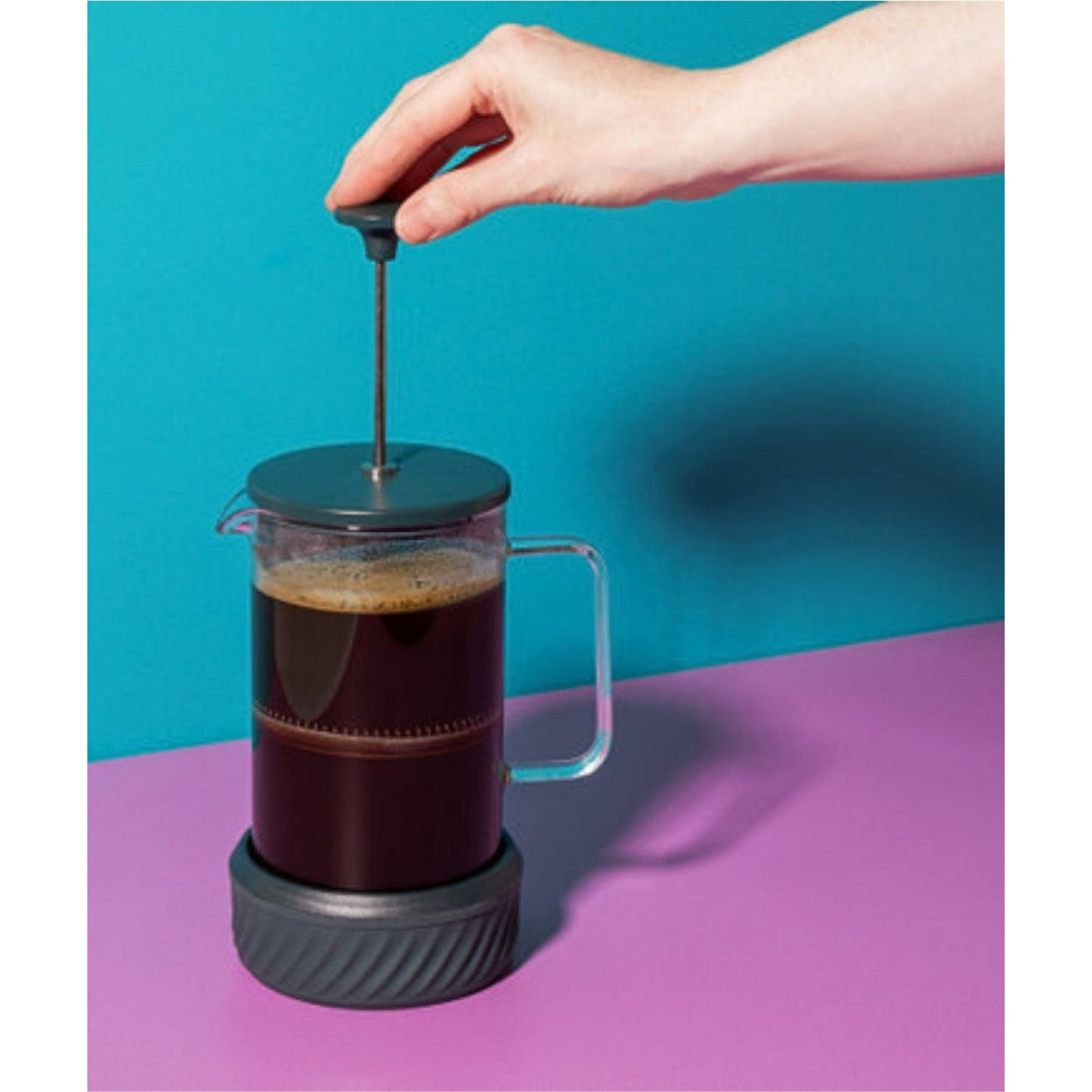 Zaparzacz do kawy French Press Zero La Cafetière – zielony 350 ml – zdjęcie 4
