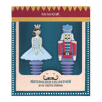Zatyczki do butelek The Nutcracker Kitchen Craft – niebieska i czerwona, 2 szt. – zdjęcie 3