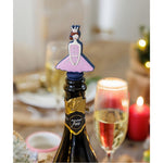 Zatyczki do butelek The Nutcracker Kitchen Craft – zielona i różowa, 2 szt. – zdjęcie 5