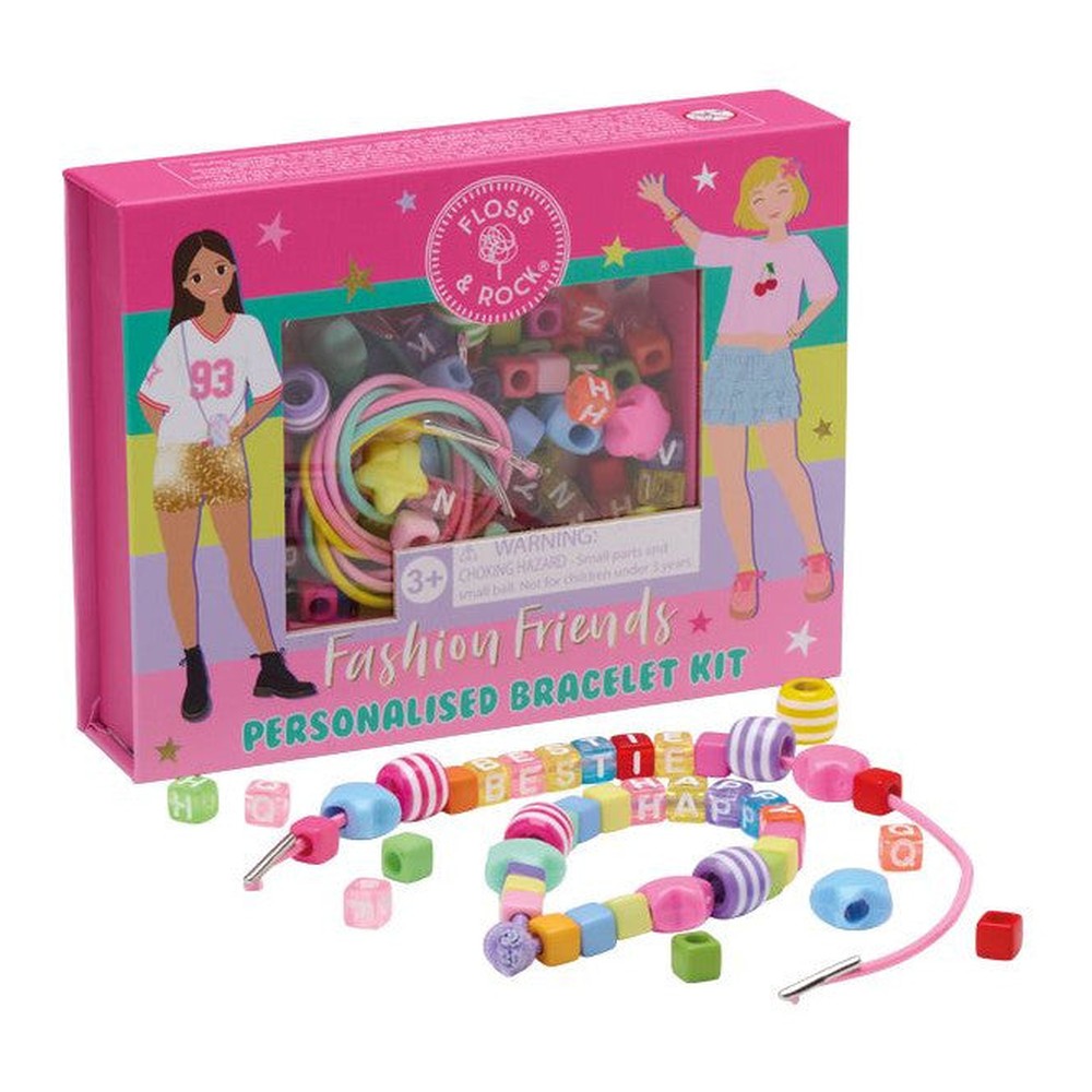 Zestaw do tworzenia bransoletek Fashion Friends Floss & Rock
