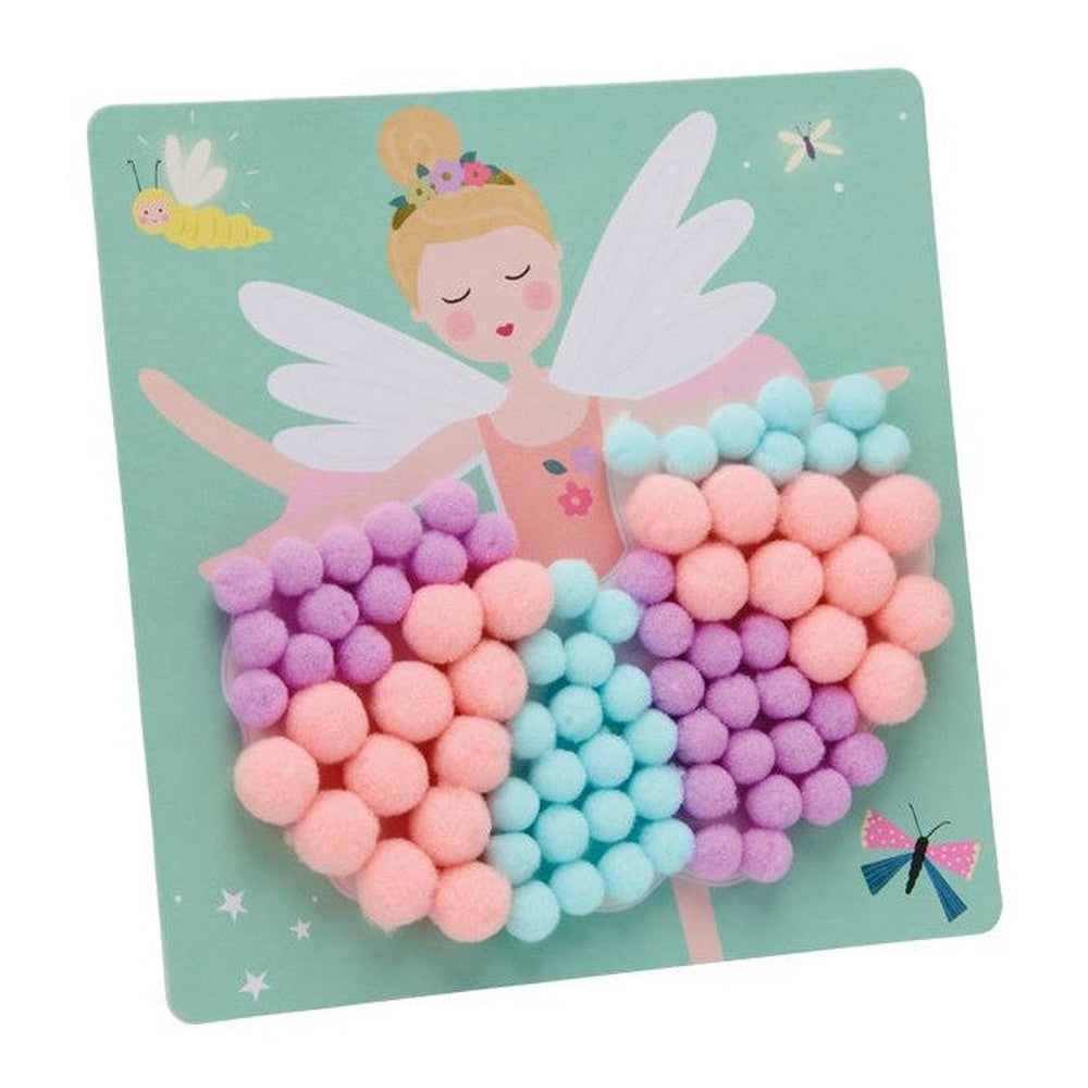 Zestaw kreatywny Pom Pom Art Baletnice Floss & Rock – ok. 200 pomponów – zdjęcie 3