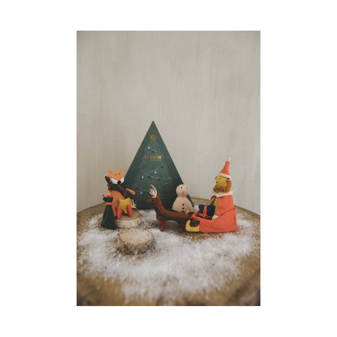 Zestaw pluszaków Urocze Zwierzaki Magia Świąt Trixie – 27 × 15 × 17 cm