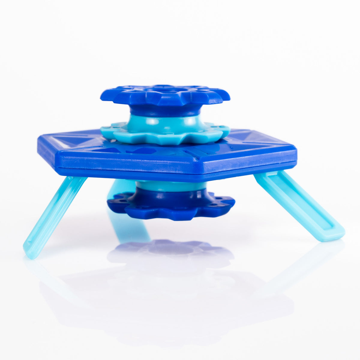 Zestaw startowy MagShuto Fat Brain Toy Co. – Metal Cypher, niebieski